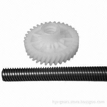 High-precision Screw Lead Shaft, Made of POM Material